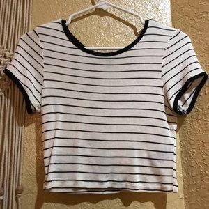 Striped Crop Top
